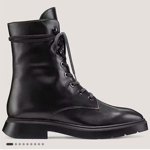 Brand new Stuart Weitzman black boots never worn. Size 9.5 run large